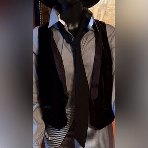 Free People  Black Velvet NWT